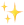 Glittering sparkles icon for joy, transformation, or cosmic energy
